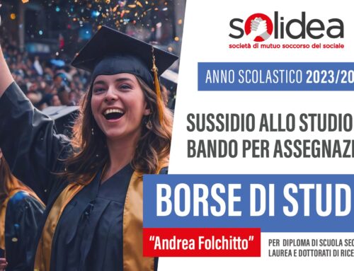 BORSE DI STUDIO SOLIDEA – ANNO SCOLASTICO 2023/2024